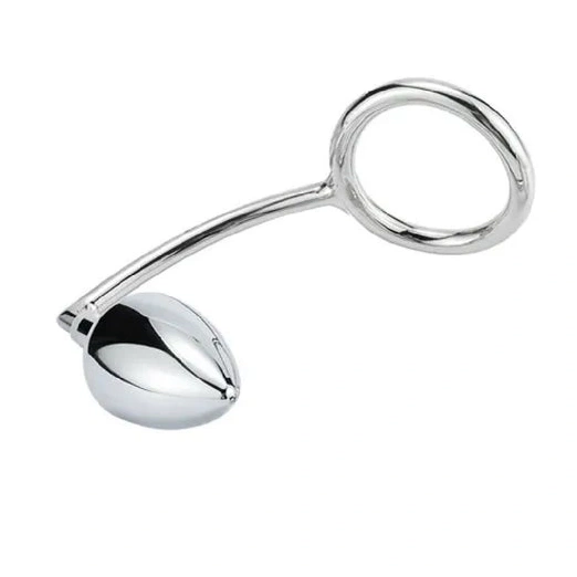 Anal 4663 with Hook Ring DiscreetChoice Cock Stainless Set Steel 0808